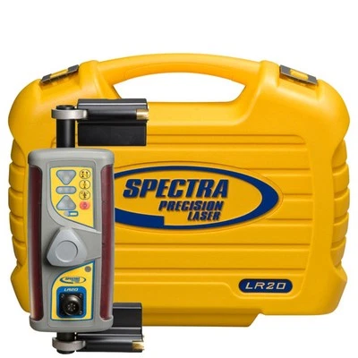 SPECTRA PRECISION Spectra LR20-1 Compact Laser Receiver with Holding Clamps and Magnetic Mount