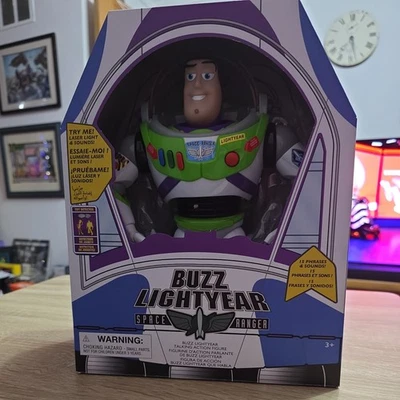  Disney Store Pixar Official Buzz Lightyear Action Figure 36cm  - Image 1 of 4