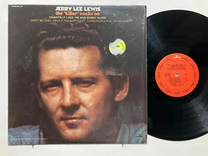 Jerry Lee Lewis - The "Killer" Rocks On LP - 1972 - EX/EX - Picture 1 of 2
