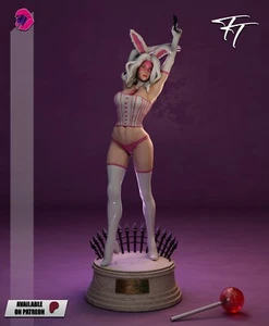 Impresión 3D White Rabbit sin pintar/sin montar - Imagen 1 de 14