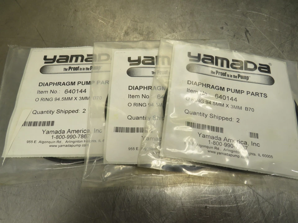 Yamada 640144 O-Ring 94.5mm x 3mm B70 Lot of 5! - Image 1 of 1
