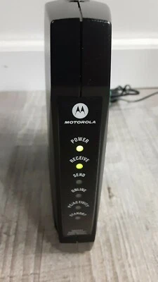 Open Box Motorola UNUSED Cable Modem Model SB5101 w/Install CD/Cords/Power Supp - Image 1 of 4