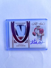 2022 Panini Flawless DISTINGUISHED AUTO PATCH Cardinals Kurt Warner 07/10