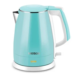 Wasserkocher (BPA-frei), doppelwandiger Wasserkocher Heizung, Edelstahl I... - Bild 1 von 7