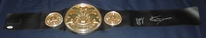 TITUS O'NEIL DARREN YOUNG SIGNED AUTO WWE TAG TEAM TOY CHAMPIONSHIP BELT PSA/DNA - Picture 1 of 3