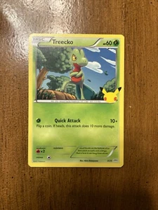 Pokemon TCG McDonald'S 25th Anniversary  Celebrations - 03/25 Treecko  - Picture 1 of 1