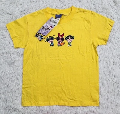 Camiseta De Colección Y2K Cartoon Network POWERPUFF NIÑAS Juvenil Talla Grande Foto 1 de 4