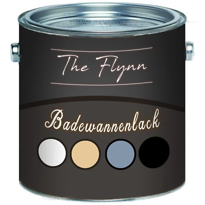 The Flynn 2K Badewannenlack Badewannenfarbe Emaille GFK Lack SET FARBAUSWAHL - Bild 1 von 4