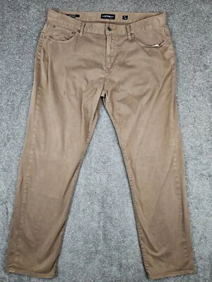 Pantalones Lucky Brand Para Hombre 38x32 Marrón Chino 221 Original Recto Foto 1 de 4