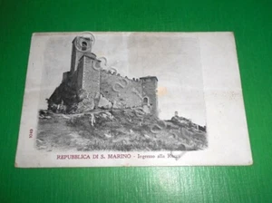 Cartolina Repubblica di San Marino - Ingresso alla Rocca 1908 - Picture 1 of 1
