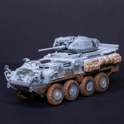 1/72 Dragon 63119 Stryker Infantry 2nd Cavalry Regiment M1296 Armored Car Model - Image 1 of 4