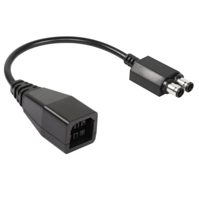 Power Supply Converter Cable Black for Xbox 360 to Xbox 360 SLIM 9.84" - Image 1 of 4