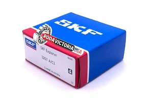 SKF 3207 A C3 DOBLE FILA JUNTA ANGULAR RODAMIENTO ABIERTO SIN SELLOS 5207 35x72x27 mm - Imagen 1 de 4