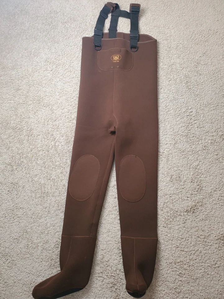 Calcutta PROLINE Fishing Neoprene Boot Foot Waders for Men size LARGE - Image 1 of 4