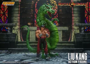 MORTAL KOMBAT: "Box Damaged" LIU KANG 1/12 Action Figure 18 cm STORM COLLECTIBLE - Imagen 1 de 21
