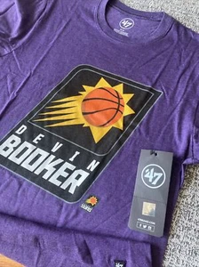 NEW Men’s Devin Booker Phoenix Suns T-Shirt Medium M ‘47 Brand l🔥The Valley🔥l - Picture 1 of 12