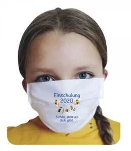 Mund-Nasen-Maske - Einschulung 2020 - Schön, dass es dich gibt (*NEU*) - Picture 1 of 1