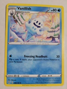 Pokemon Darkness Ablaze Vanillish Uncommon Card 046/189 NM - Picture 1 of 2