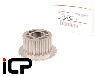 GENUINE Timing Belt Crankshaft Pulley Sprocket 13021AA141 Subaru Impreza 01 ON - Picture 1 of 2