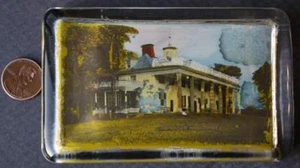 1900-10s Era George Washington Mt. Vernon Virginia real photo paperweight NICE-- - Picture 1 of 1
