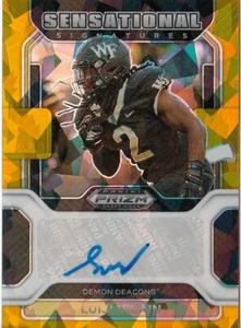 Figurina autografa Luiji Vilain Panini Prizm # SS-LVI - Foto 1 di 2