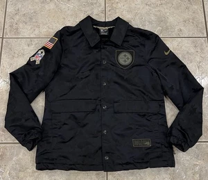 Mens S (Fits XS) Nike Pittsburgh Steelers Jacket Salute to Service Digital Camo - Picture 1 of 14