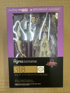 Modellino Max Factory Zelda Twilight Princess Zelda Figma NUOVO R3 - Foto 1 di 2