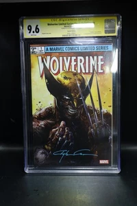 Wolverine, Serie Limitada #1 Firmado Clayton Crain - CGC 9.6 - Imagen 1 de 4