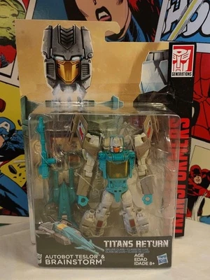 Transformers Titans Return Deluxe Class Autobot Teslor & Brainstorm Nuevo Sellado Foto 1 de 4