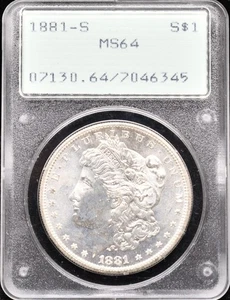 1881-S Morgan Dollar PCGS MS 64 #25JULY036 - Picture 1 of 4