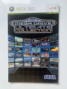 Xbox 360 MANUAL ONLY Sega Mega Drive Ultimate Collection *NO GAME/NO BOX* (M132) - Picture 1 of 2
