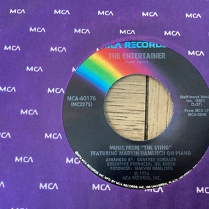 The Entertainer Music From The Sting Mint US Pressing 7” Vinyl Free UK Post - Picture 1 of 3