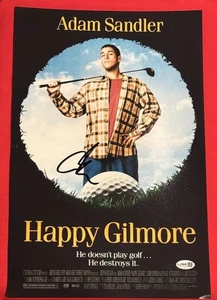 Adam Sandler HAPPY GILMORE Film signed Autogramm 11x17 Foto JSA - Bild 1 von 2