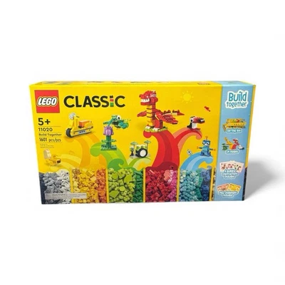 LEGO 11020 Classic Build Together Set | New & Sealed | 1601 Pieces | Retired - Image 1 of 3