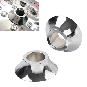 Vorderer 25-mm-Radabstandshalter mit konischer Achse fit für Harley Touring Road - Picture 1 of 11