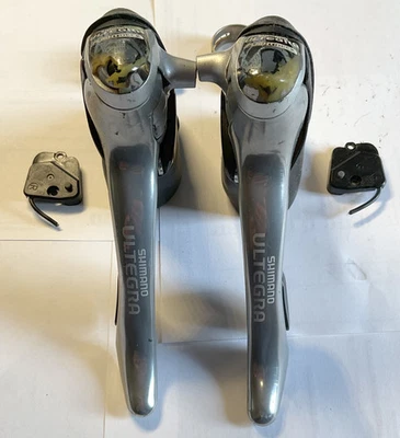 Shimano Ultegra ST-6510 shift lever 9 speed left right set 2x9 - Image 1 of 4