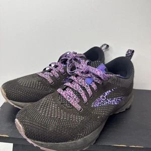 Brooks Revel 5 schwarze Damen-Sport- und Trainingsschuhe 9 Cougar Medium - Bild 1 von 7