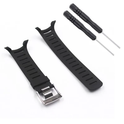 20mm Watch Band Rubber Strap Replacement For Suunto T1 T1C T3 T3C T3D T4C T4D - Image 1 of 4