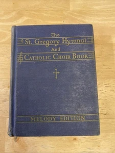 1941-The St. Gregory Hymnal And Catholic Choir Book - Melody Edition - Picture 1 of 13