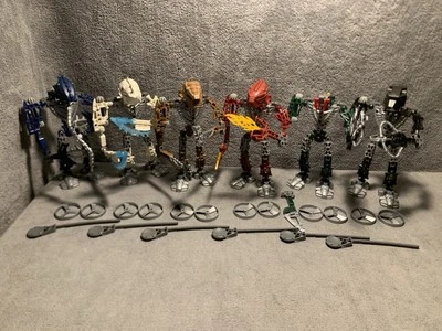 Lego Bionicle Toa Hordika набор из 6, 8736 8737 8738 8739 8740 8741, отсутствует 2 шт. - Изображение 1 из 4