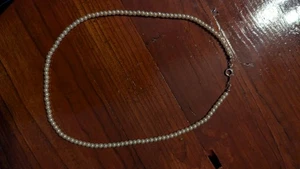 Vintage Short Pearl Necklace - Bild 1 von 3