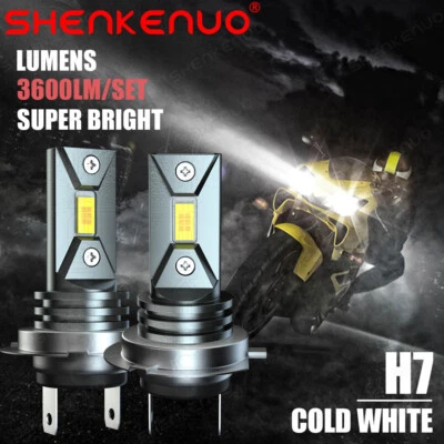 Kits de bombillas de faros LED H7 para Honda CBR600RR 2003-2017 CBR600RR ABS 2009-2017 Foto 1 de 4