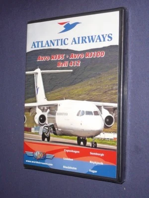 JUST PLANES COCKPIT VIDEO DVD  :         ATLANTIC AIRWAYS  Avro     new & sealed - Image 1 of 2