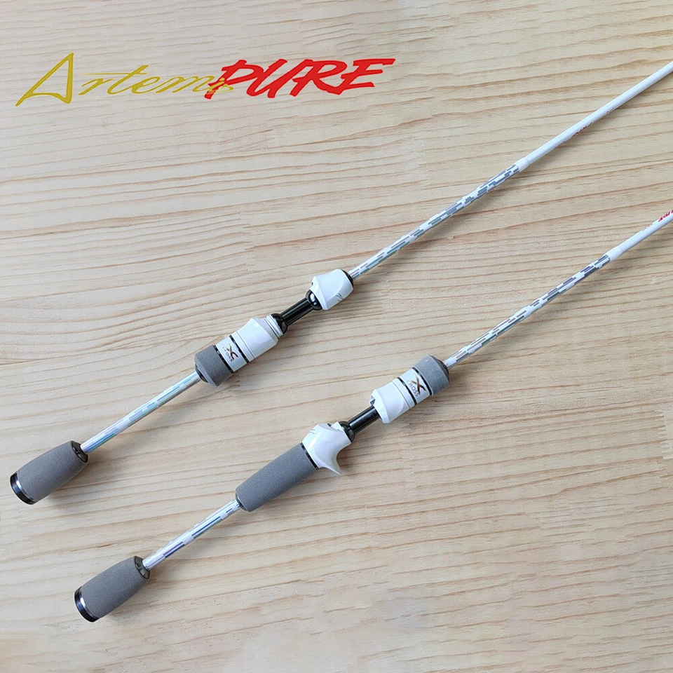 ArtemisPURE Spinning Rod 6ft 1-6lb Fast Action Carbon Trout Casting Fishing Rod - Image 1 of 4