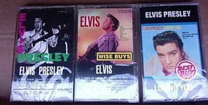 3 VERSIEGELTE KASSETTE Elvis Presley erste 3 Alben ELVIS 1254 1382 1515 Loving You - Bild 1 von 9