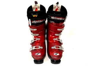Nordica Beast Red Ski Boots US Size 12-12.5 / 335mm / 30.0 - 30.5 - Picture 1 of 5