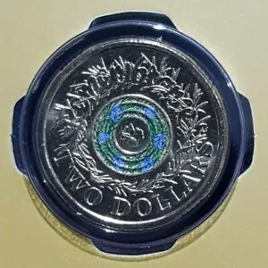 2018 Australia $2 Two Dollar Coin 30th Anniversary 2017 REMEMBRANCE ROSEMARY unc - Imagen 1 de 4