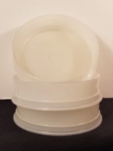 Vintage Set of 3 TUPPERWARE Hamburger Patty Holders 882-23 - Picture 1 of 2