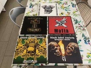 LOTTO 5 LP ALBUM BLACK LABEL SOCIETY NEAR MINT/MINT!!!!! SUPER!! RARE!! - Picture 1 of 2