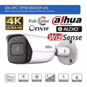 Dahua DH-IPC-HFW3841EP-AS 8MP IR Vari-focal Bullet WizSense Network CCTV Camera - Picture 1 of 6